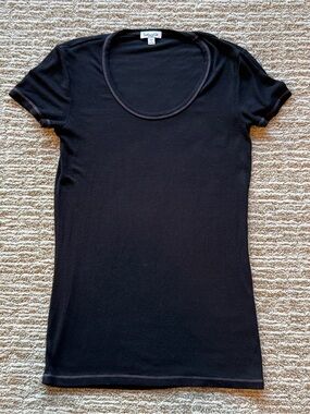EUC Splendid Ribbed Scoop Neck Top Size XS